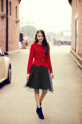 時尚大片中的Inshop女裝 演繹女性多元魅力